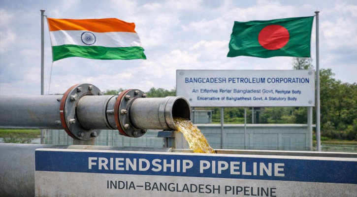 ভারত থেকে পাইপলাইনে এলো আরও ৮ হাজার টন ডিজেল, পার্বতীপুরে পৌঁছেছে চালান