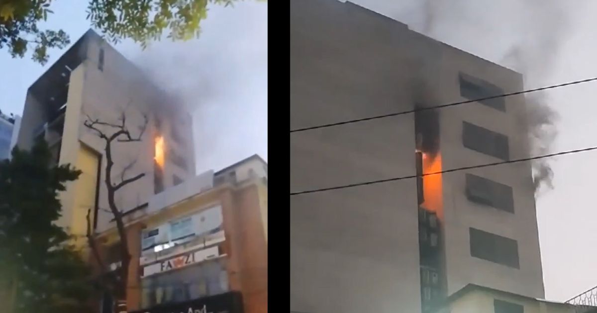 বনানীর বহুতল ভবনে ভয়াবহ আগুন: তীব্রতা বাড়ায় নিয়ন্ত্রণে কাজ করছে ৮ ইউনিট