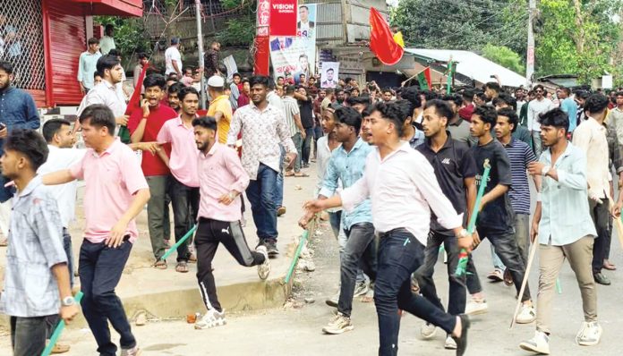 রাঙামাটিতে ছাত্রদলের দ্বন্দ্বে সংঘর্ষ, ১৪৪ ধারা জারি
